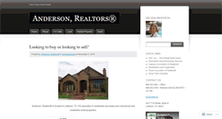 Desktop Screenshot of anderson-realtors.net